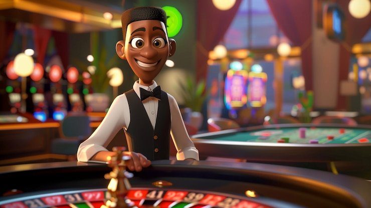 Multi-game lobby showcasing live tables and slots interface